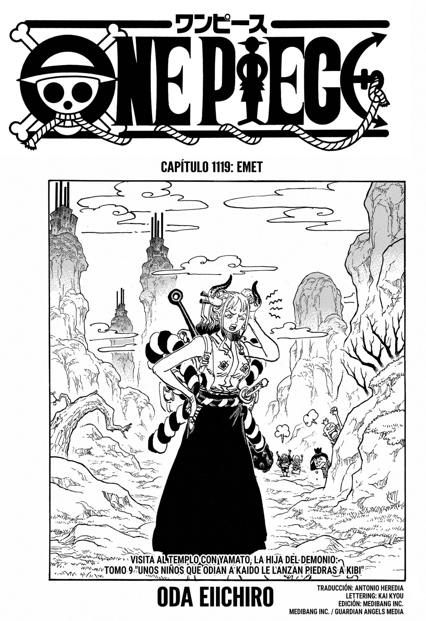 One Piece capítulo 1119 página 1