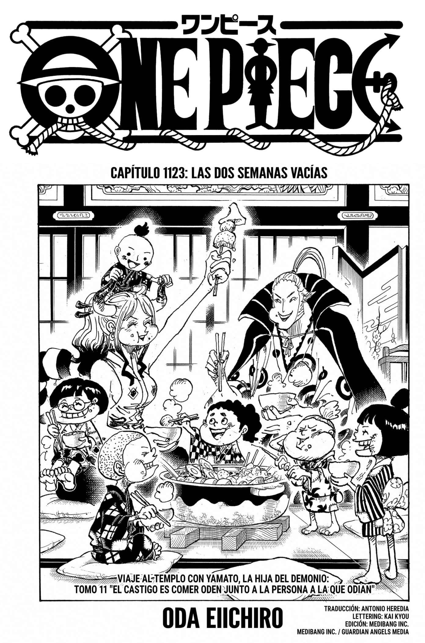 One Piece capítulo 1123 página 1