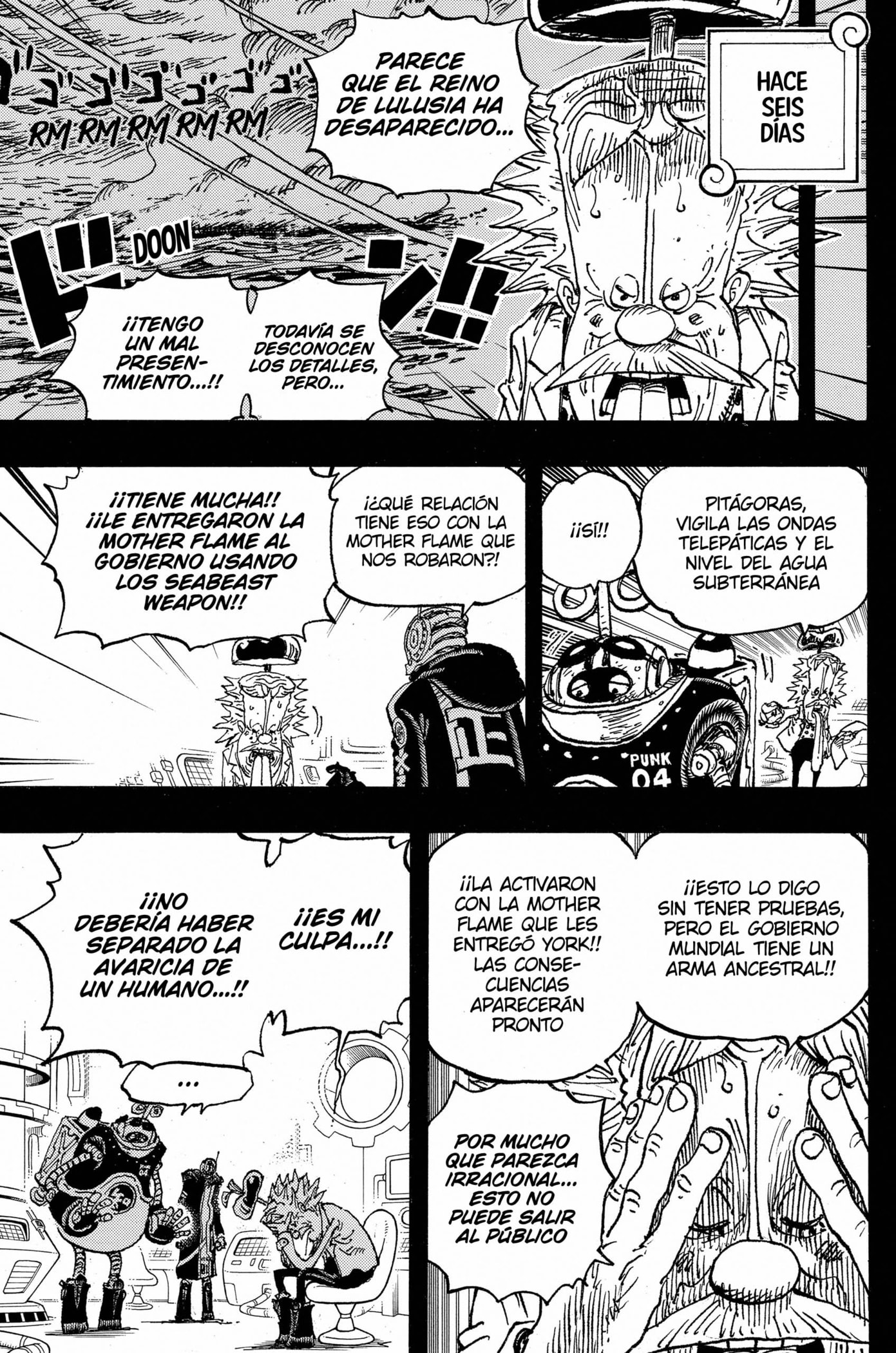 One Piece capítulo 1123 página 8
