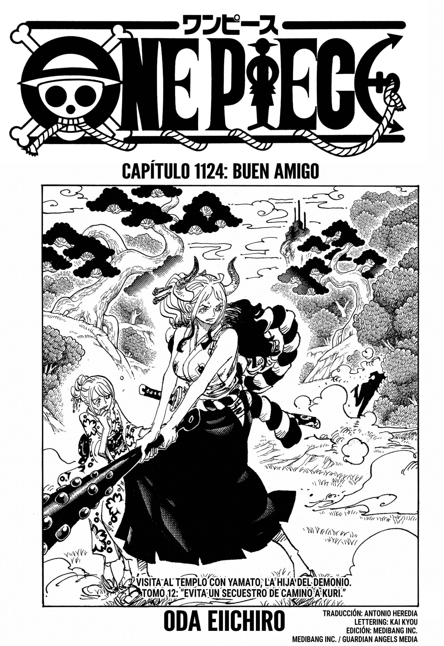 One Piece capítulo 1124 página 1