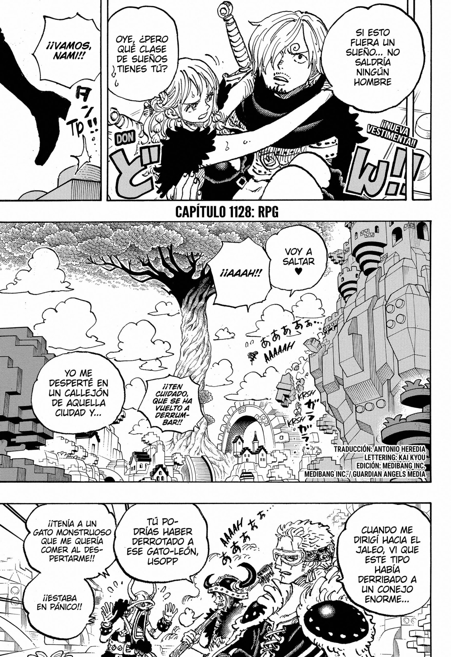 One Piece capítulo 1128 página 2