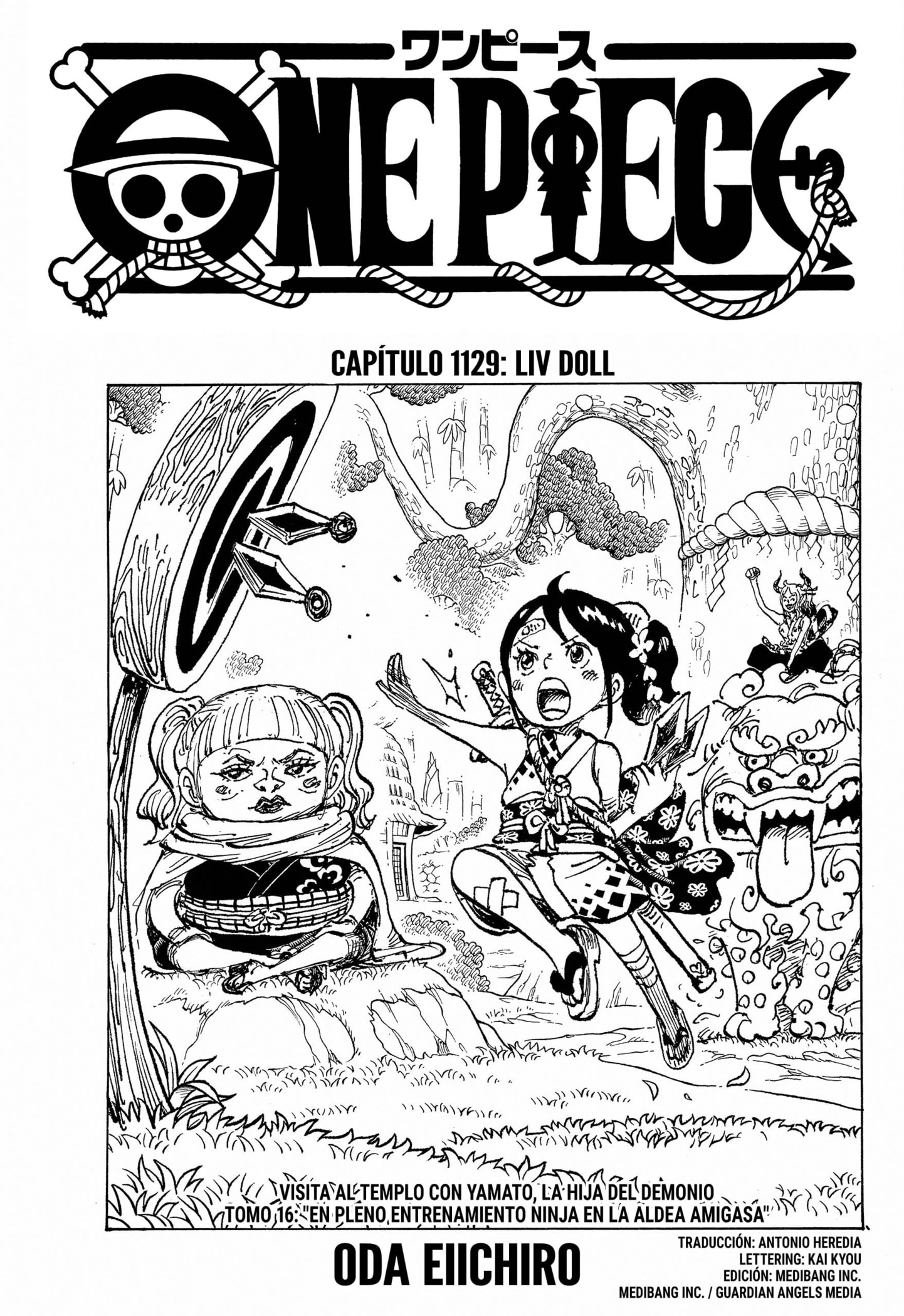 One Piece capítulo 1129 página 1