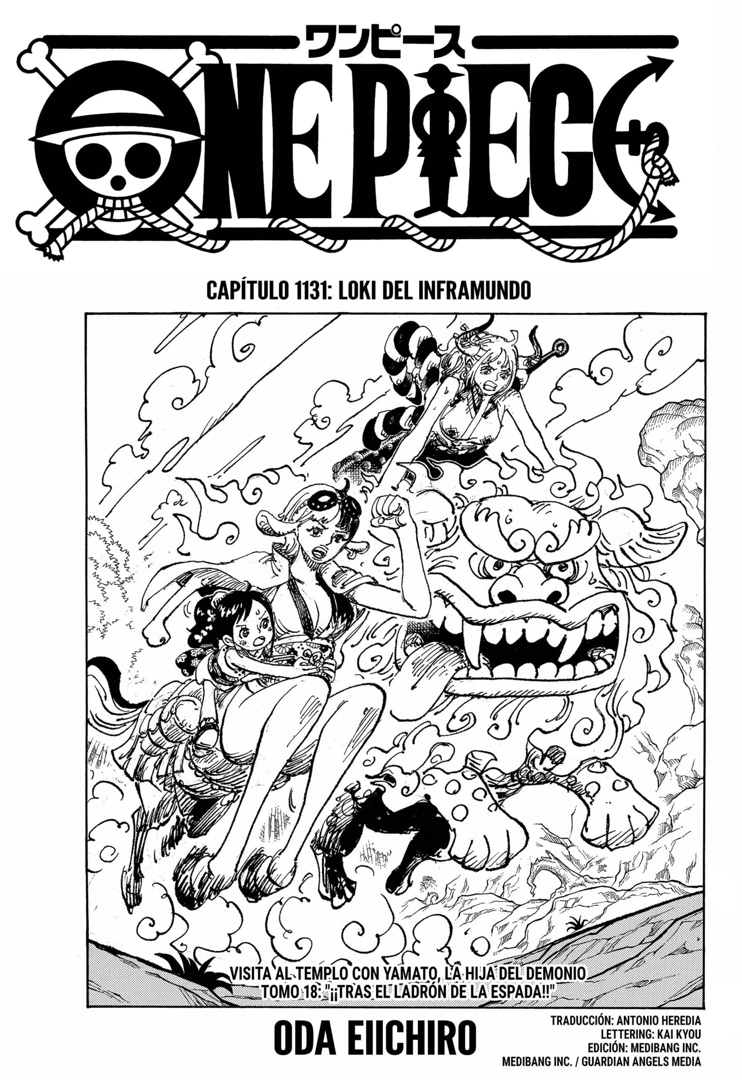 One Piece capítulo 1131 página 1