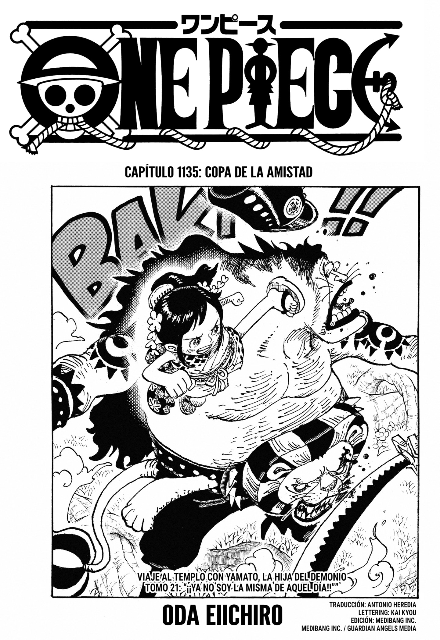 One Piece capítulo 1135 página 1