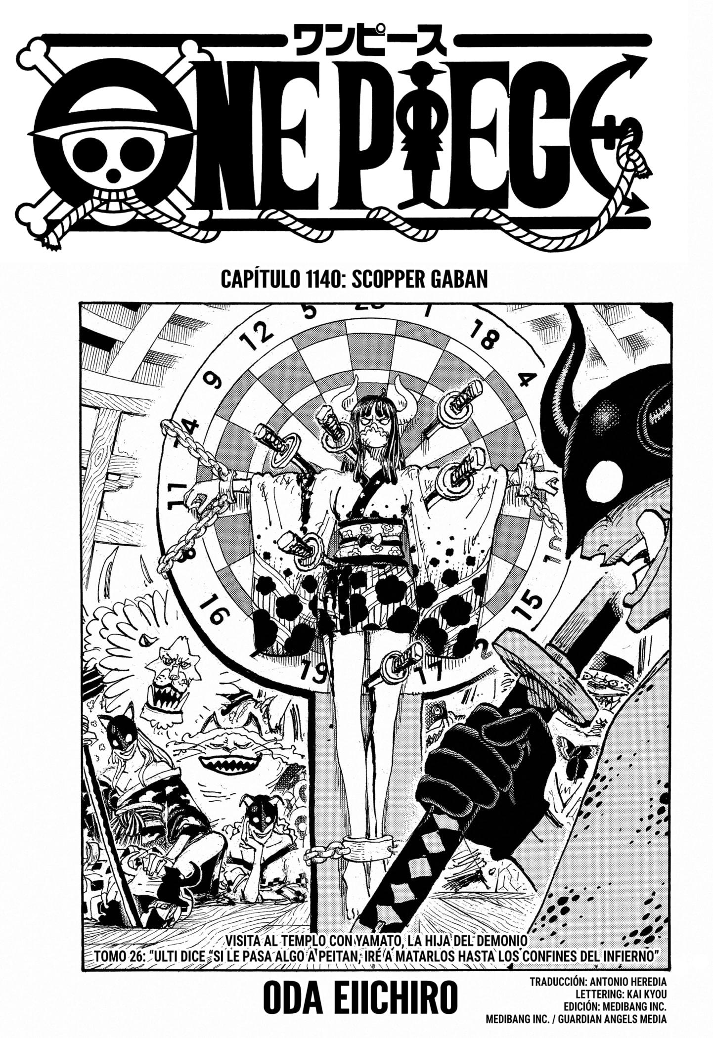 One Piece capítulo 1140 página 1