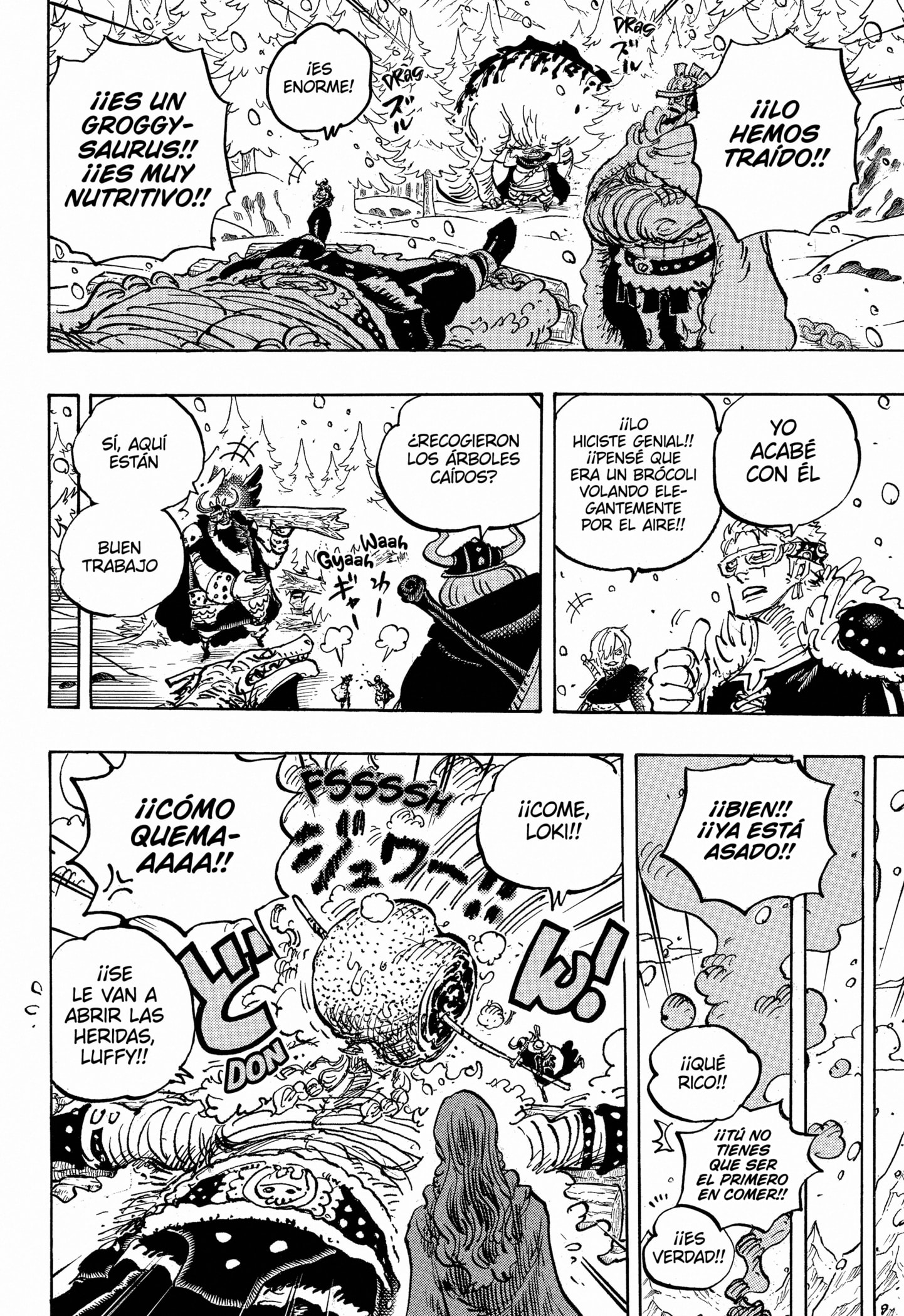 One Piece capítulo 1145 página 6