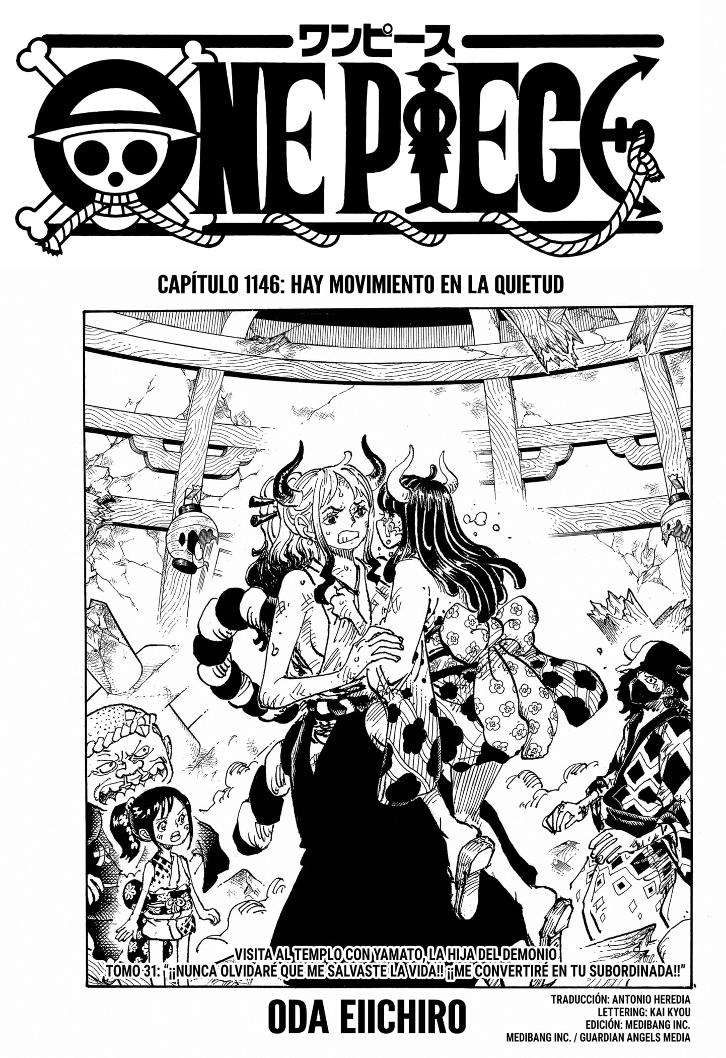 One Piece capítulo 1146 página 1