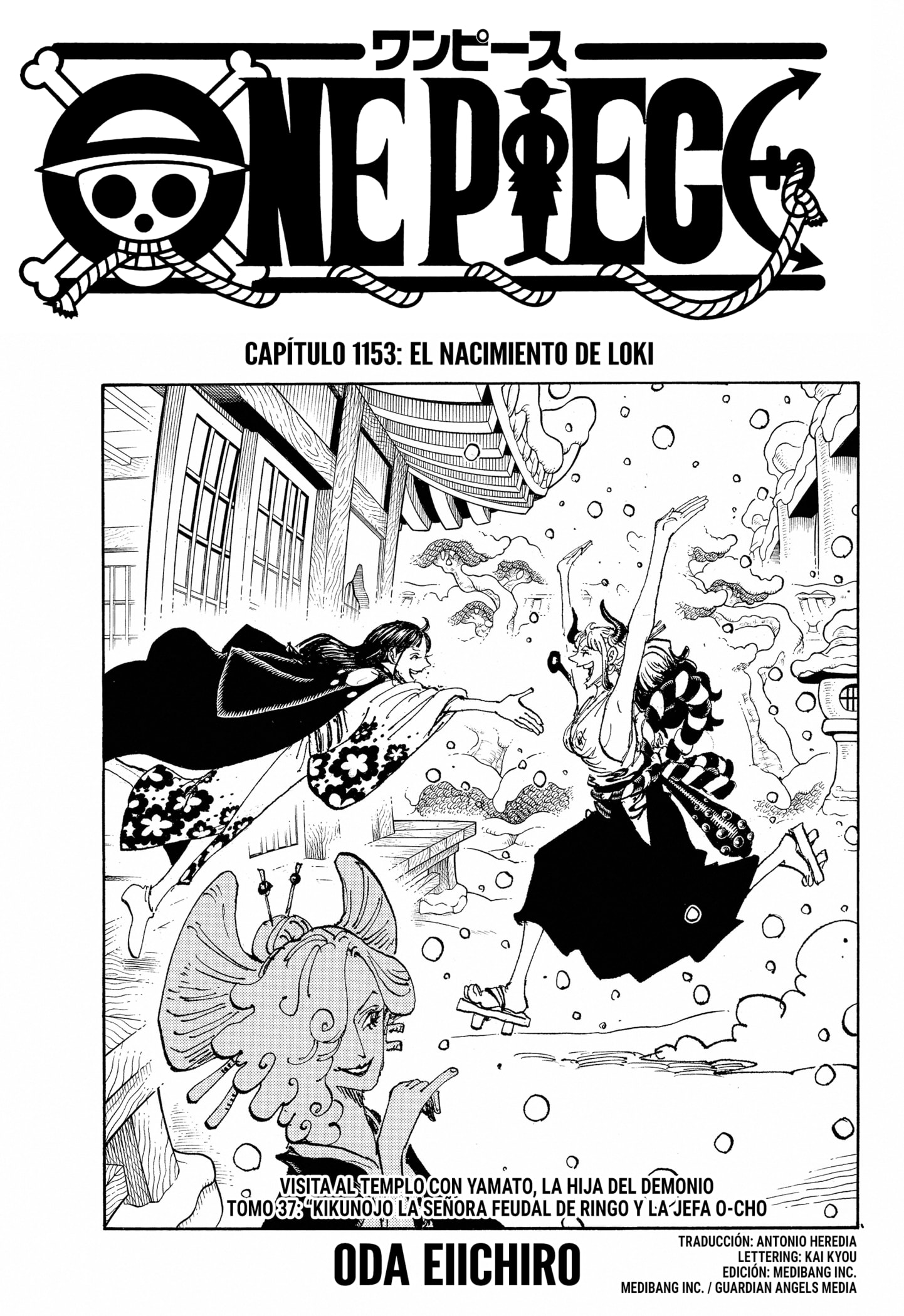 One Piece capítulo 1153 página 1