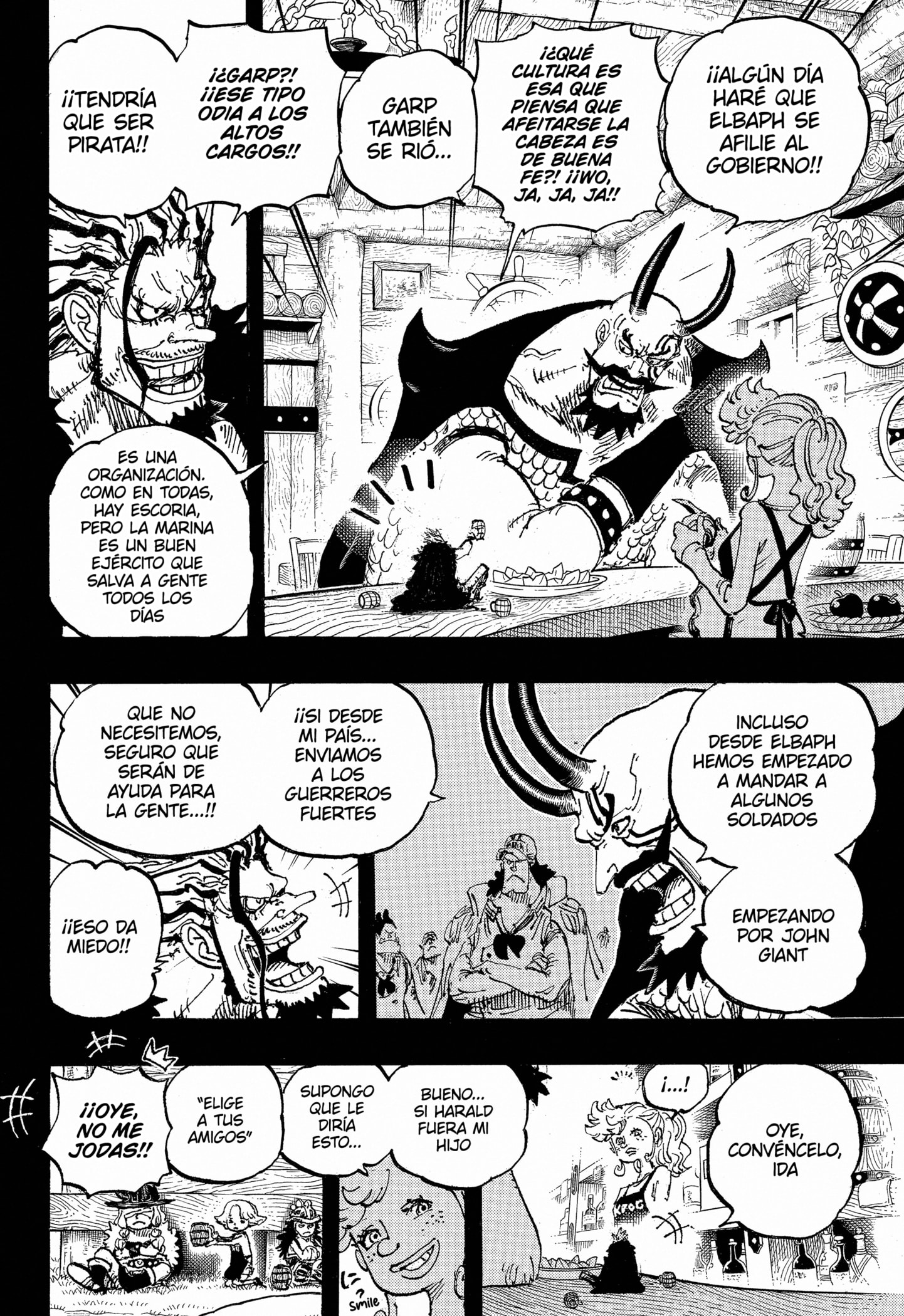 One Piece capítulo 1157 página 8