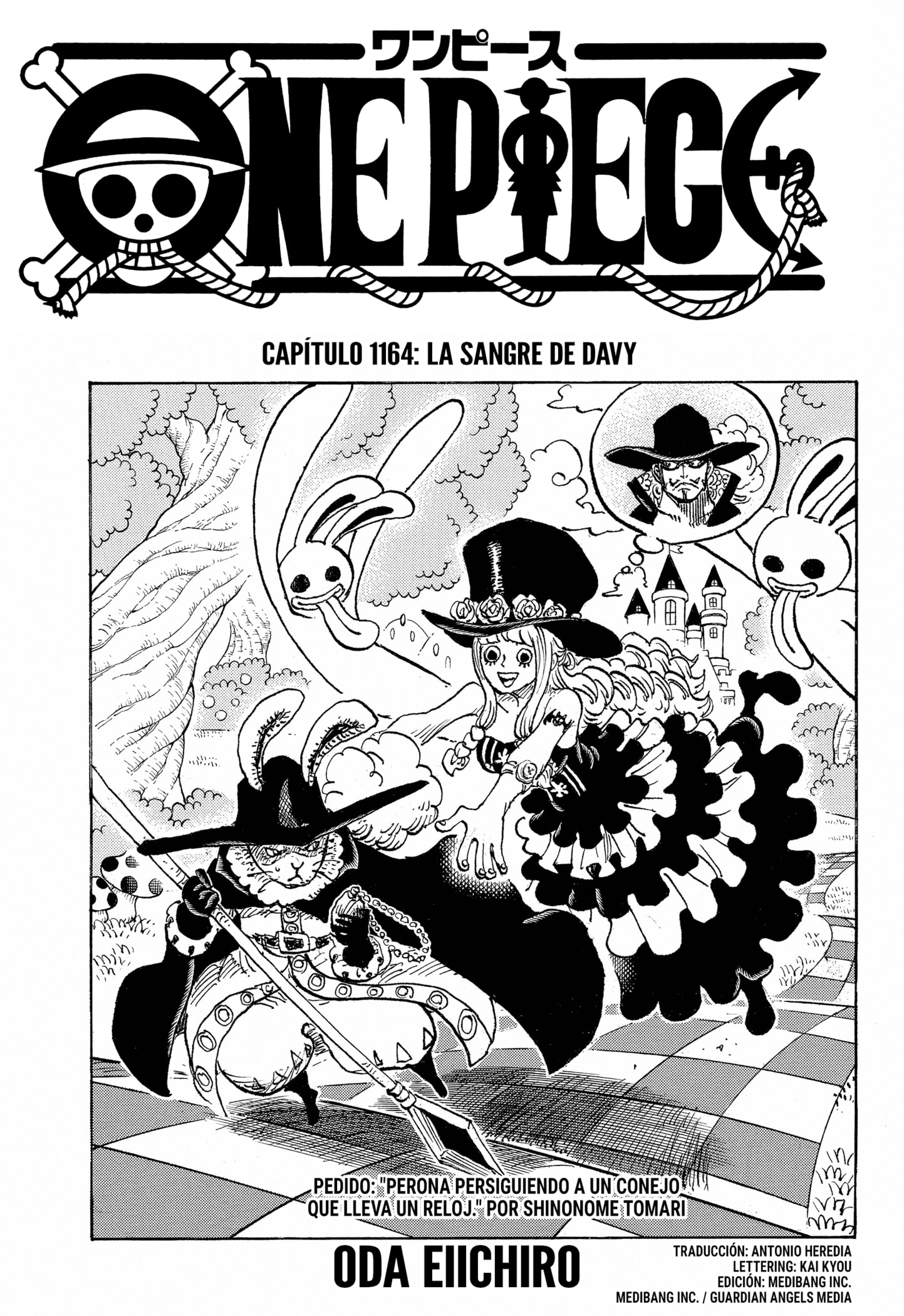 One Piece capítulo 1164 página 1