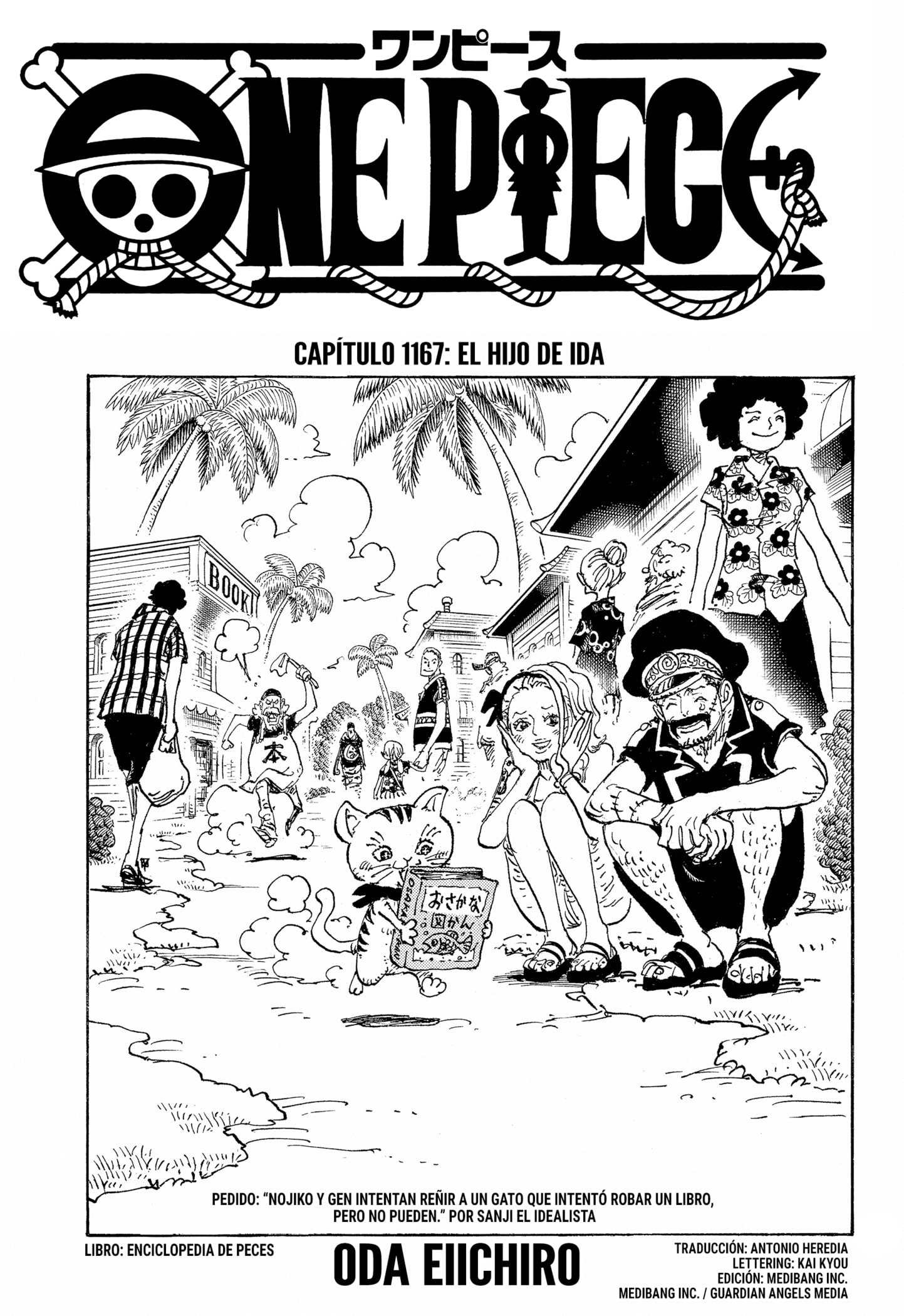 One Piece capítulo 1167 página 1