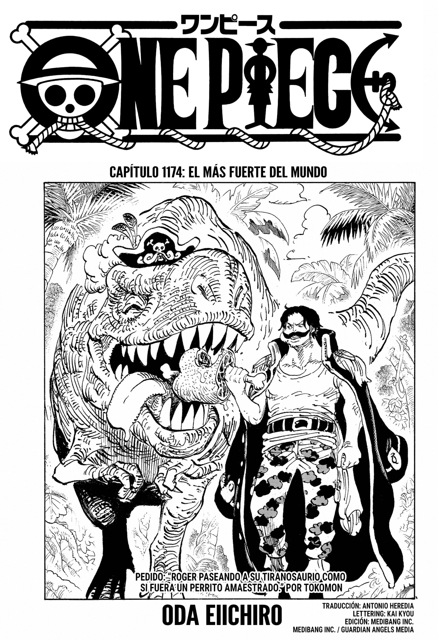 One Piece capítulo 1174 página 1