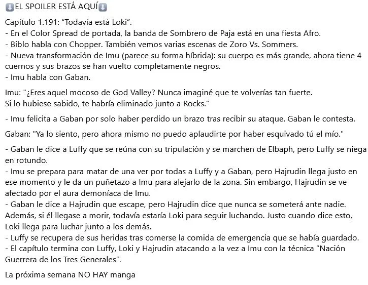 One Piece capítulo 1191 página 2