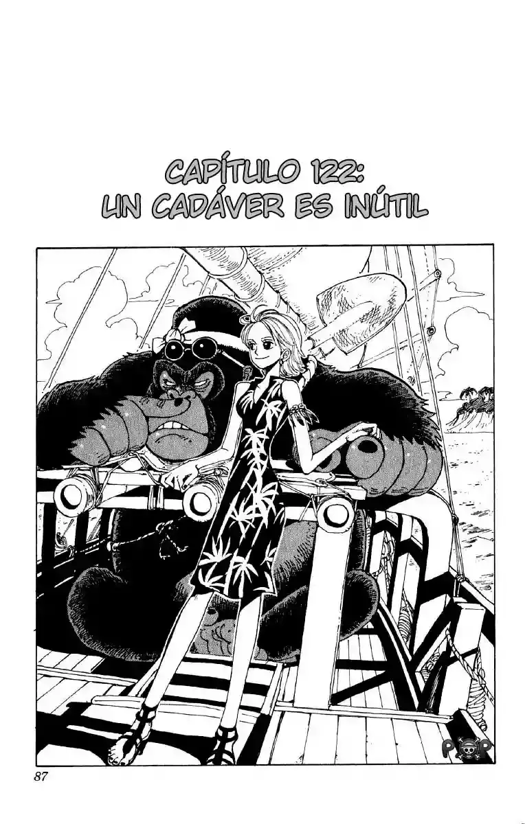 One Piece capítulo 122 página 1