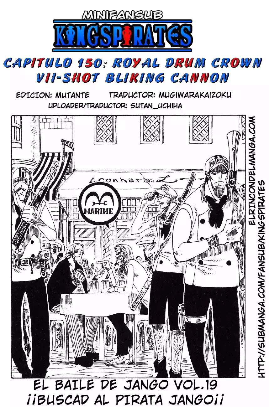 One Piece capítulo 150 página 1