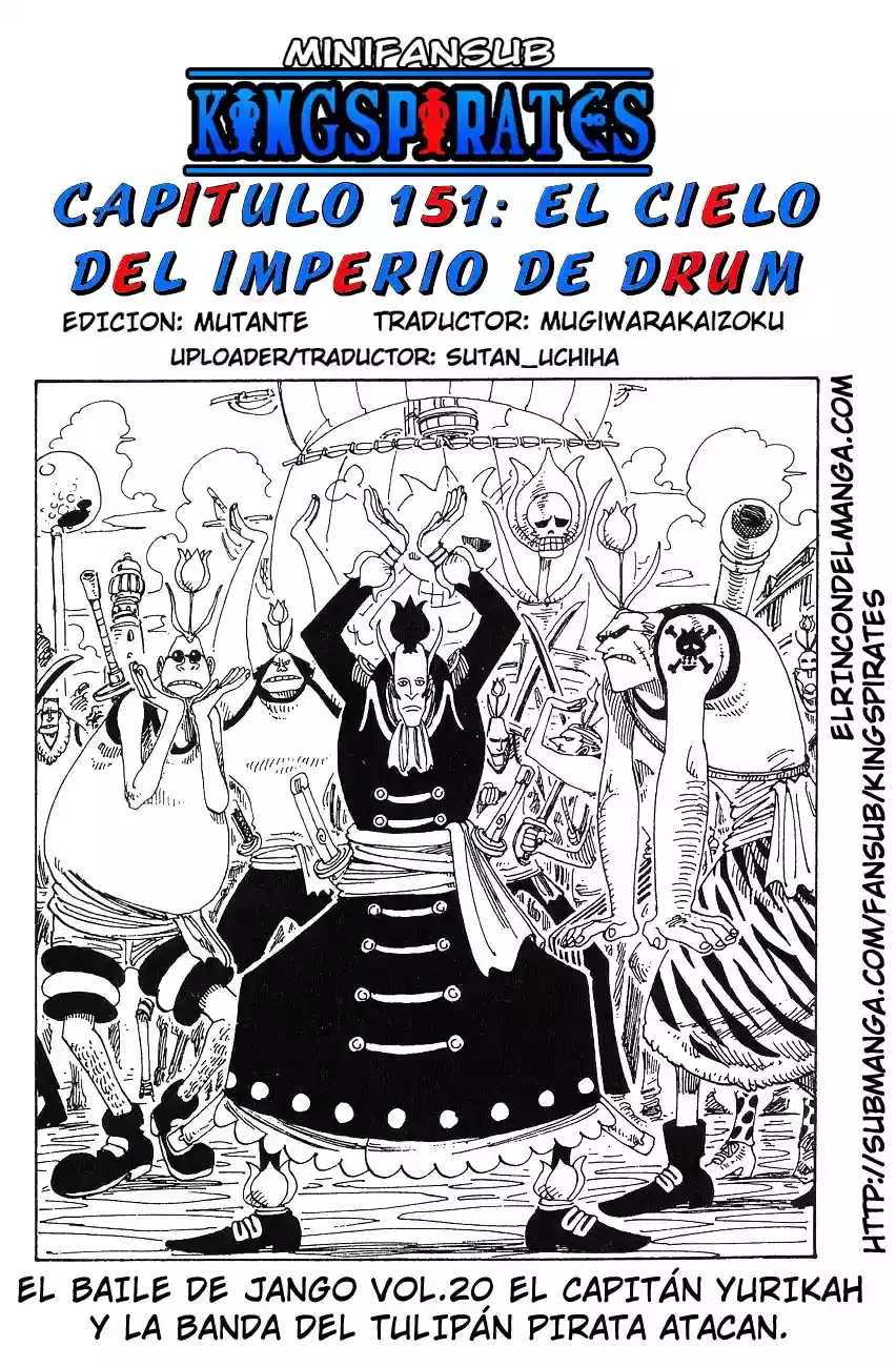 One Piece capítulo 151 página 1