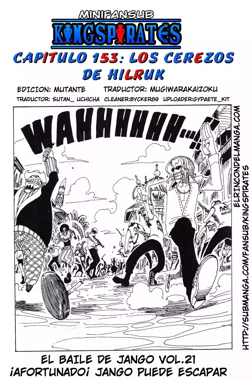 One Piece capítulo 153 página 1