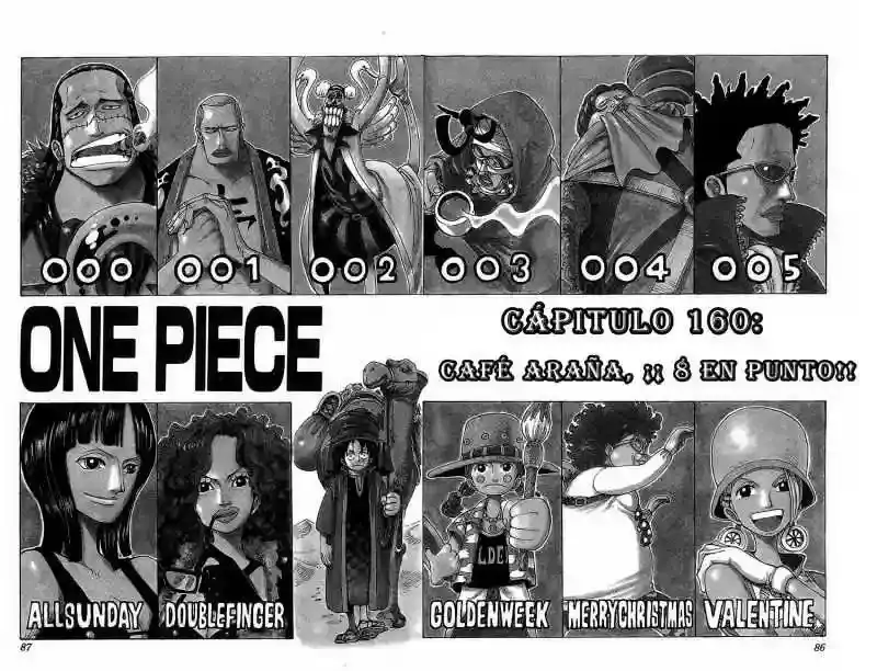 One Piece capítulo 160 página 1