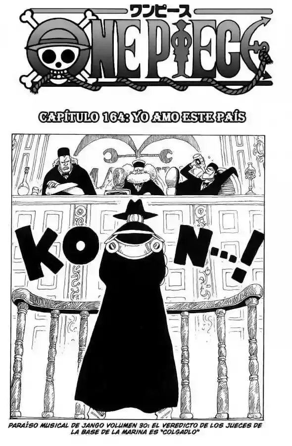 One Piece capítulo 164 página 1