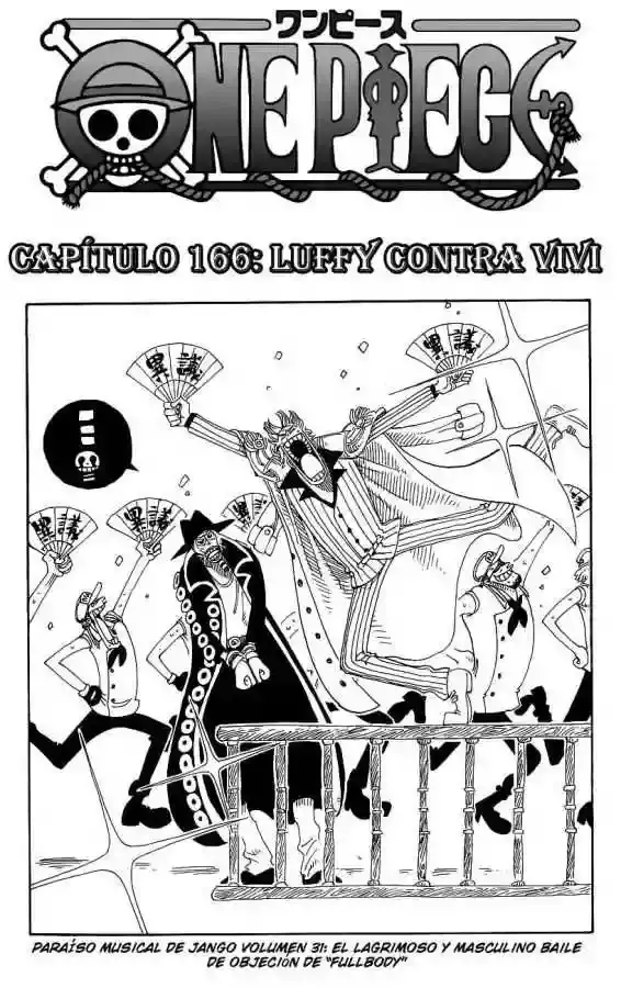 One Piece capítulo 166 página 1