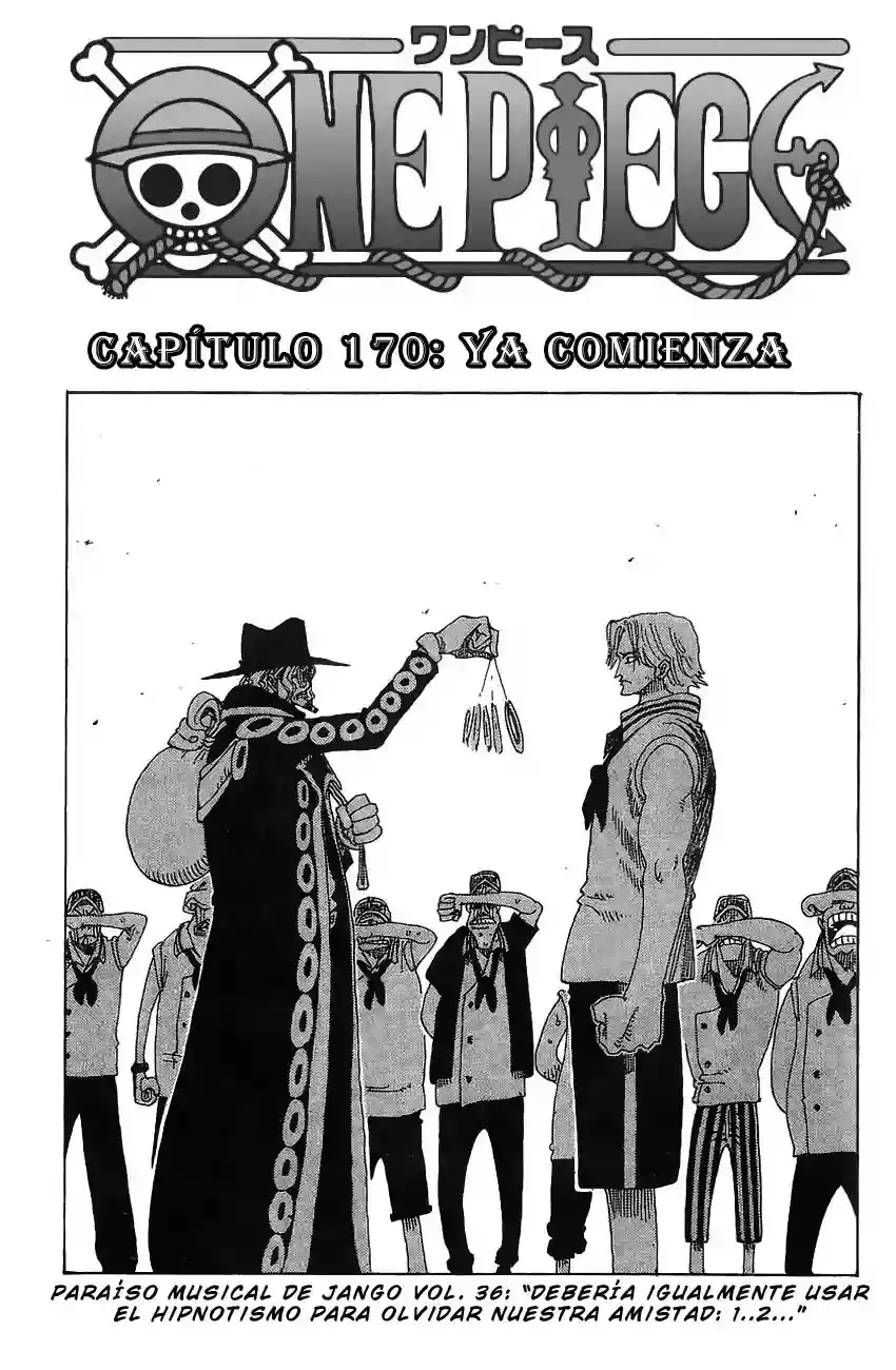 One Piece capítulo 170 página 1