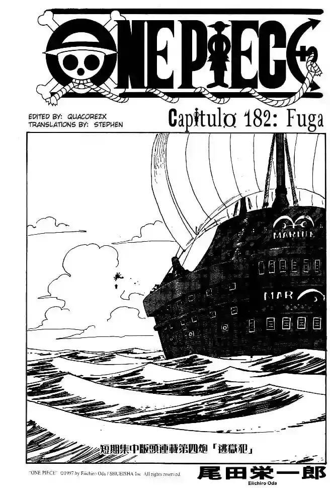 One Piece capítulo 182 página 1