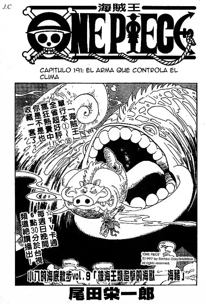 One Piece capítulo 191 página 1