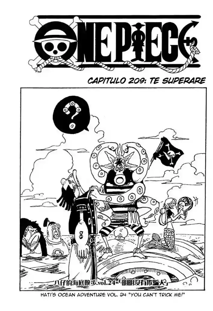 One Piece capítulo 209 página 1