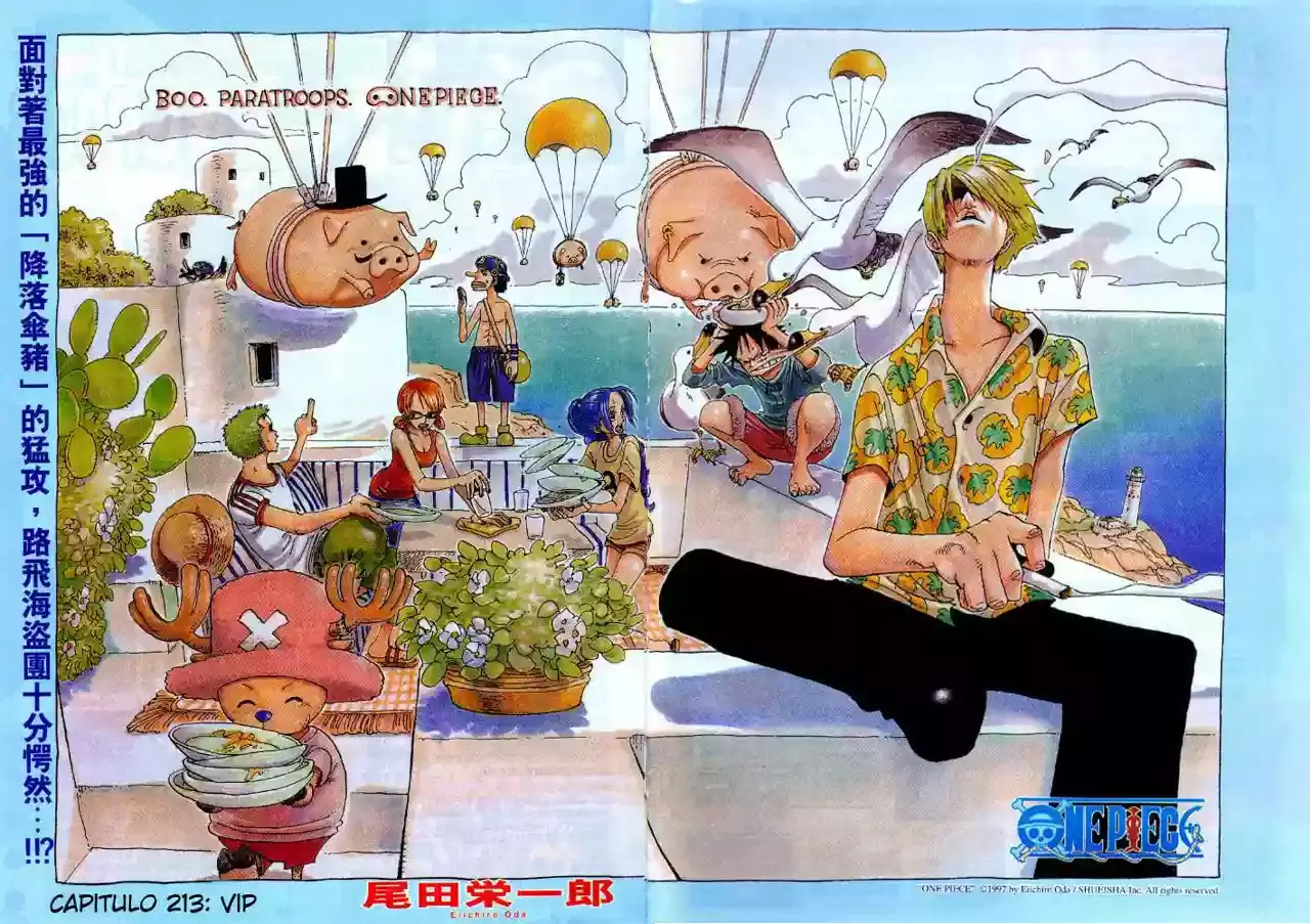 One Piece capítulo 213 página 1