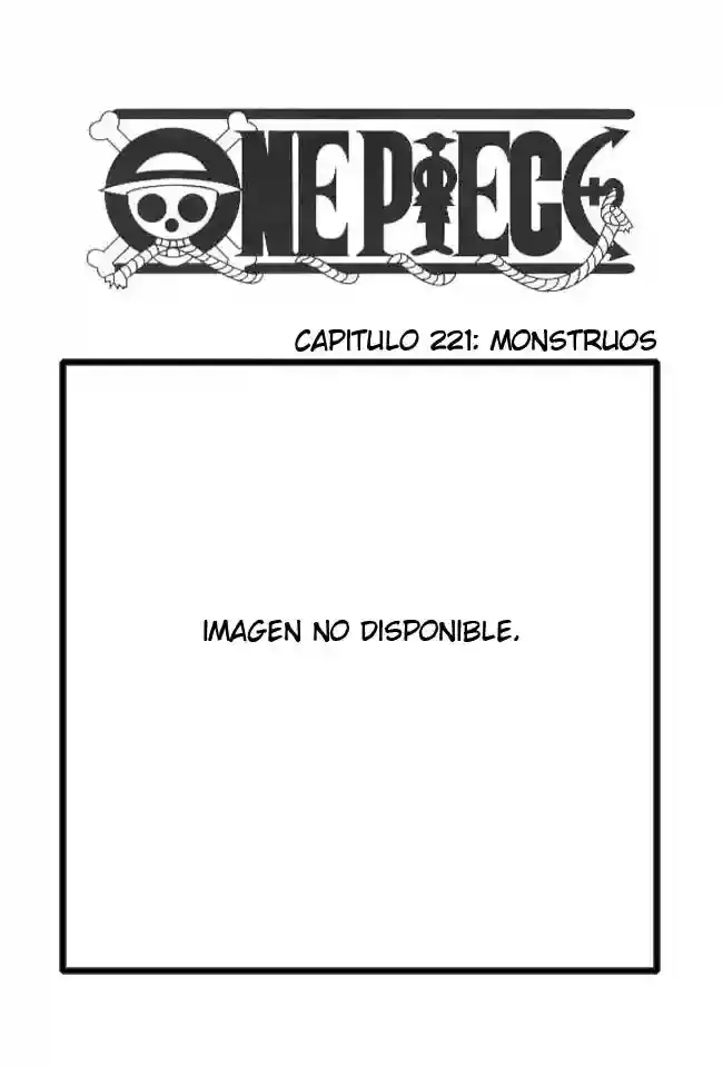 One Piece capítulo 221 página 1