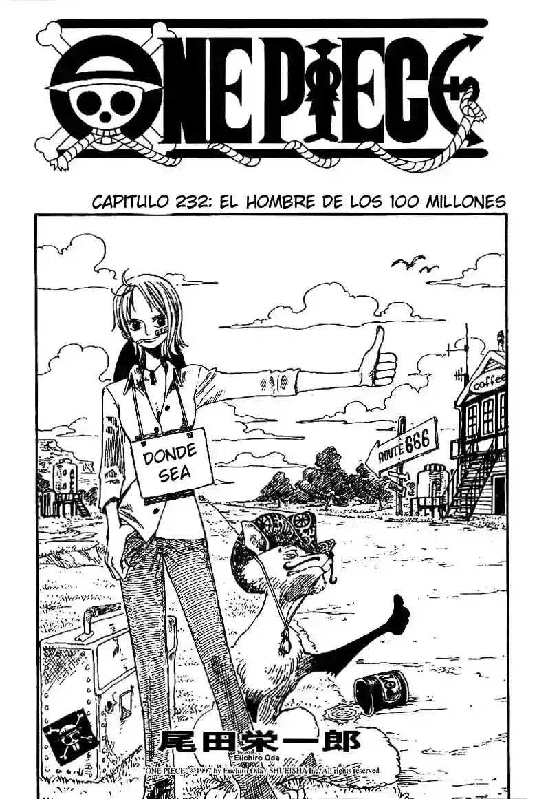 One Piece capítulo 232 página 1