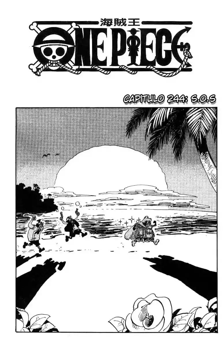 One Piece capítulo 244 página 1