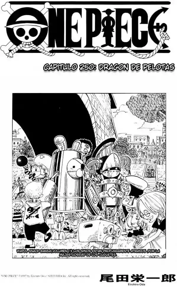 One Piece capítulo 250 página 1