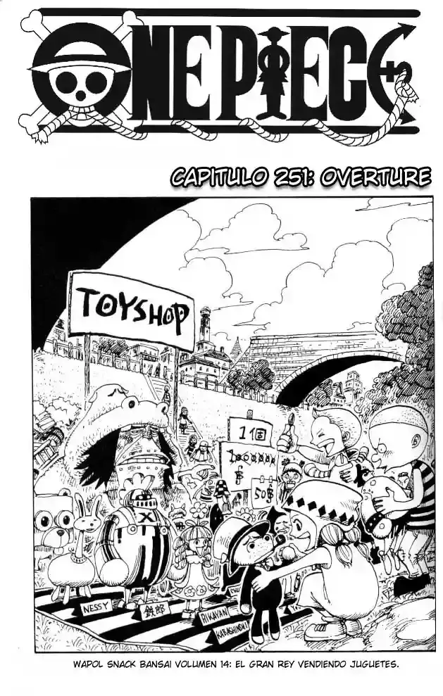 One Piece capítulo 251 página 1