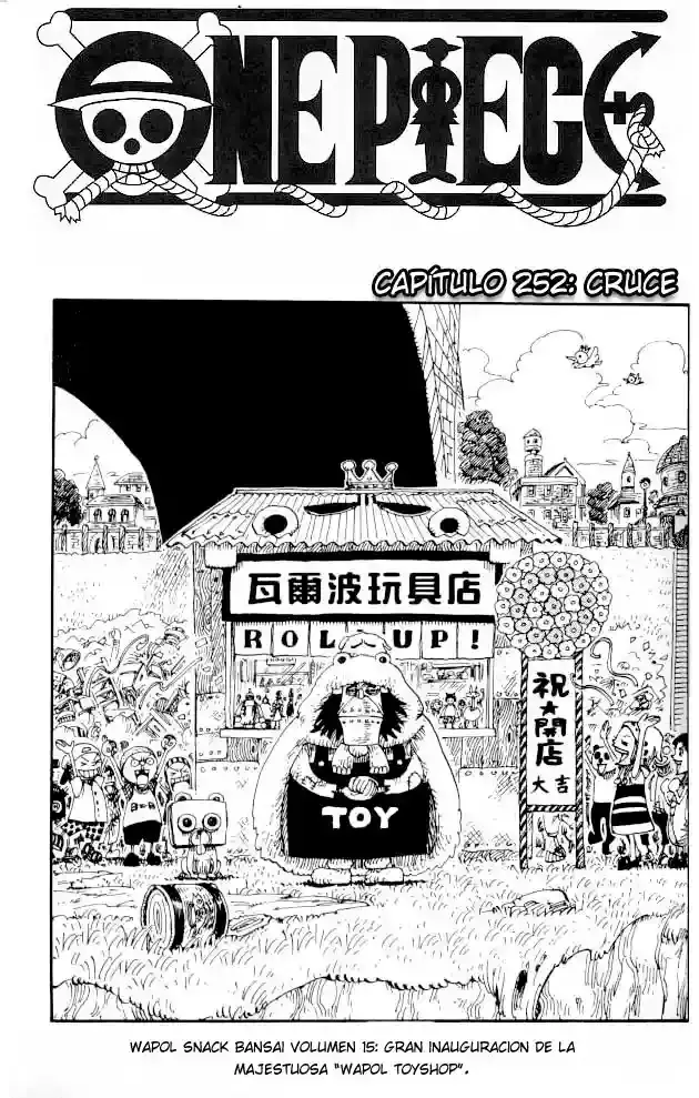 One Piece capítulo 252 página 1