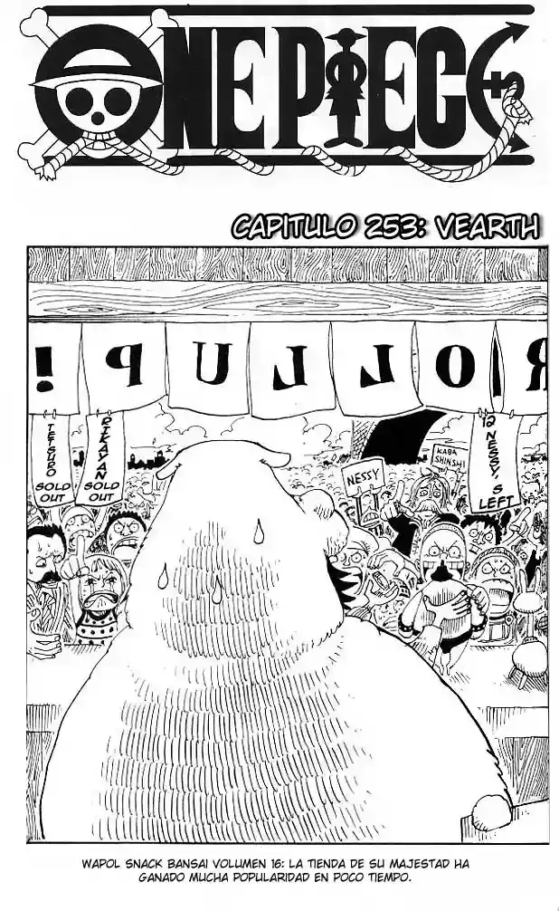 One Piece capítulo 253 página 1