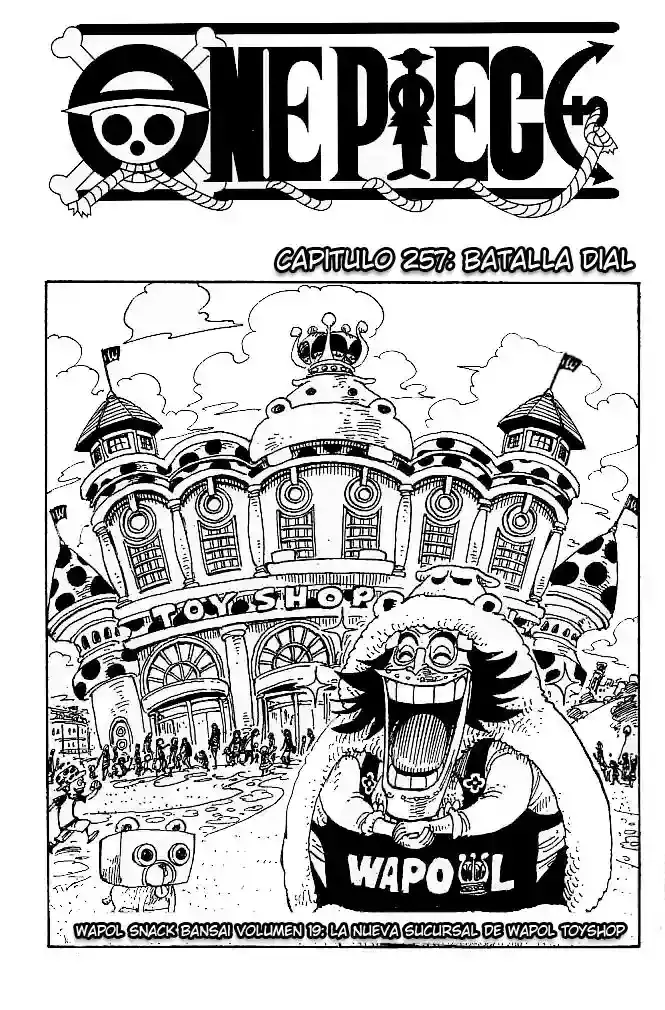 One Piece capítulo 257 página 1