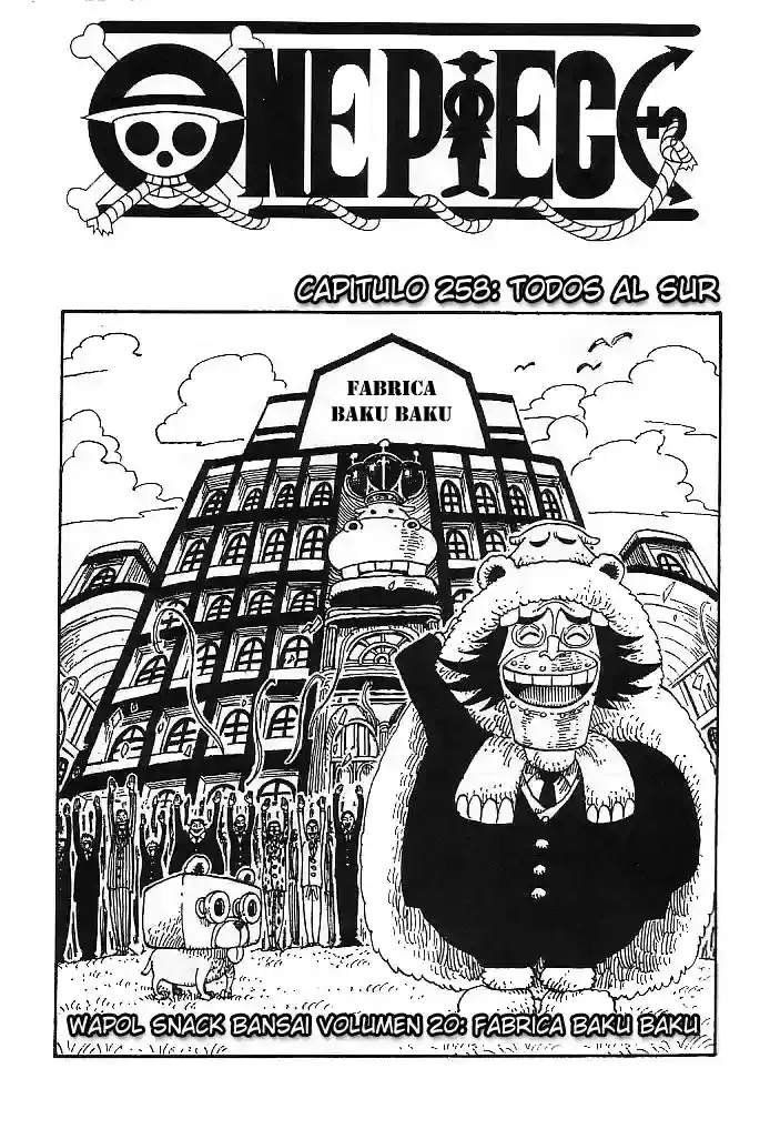 One Piece capítulo 258 página 1