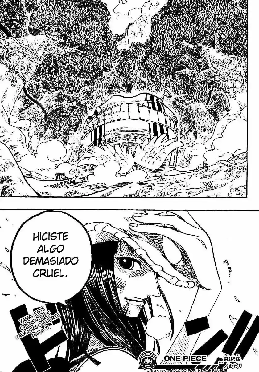 One Piece capítulo 265 página 19