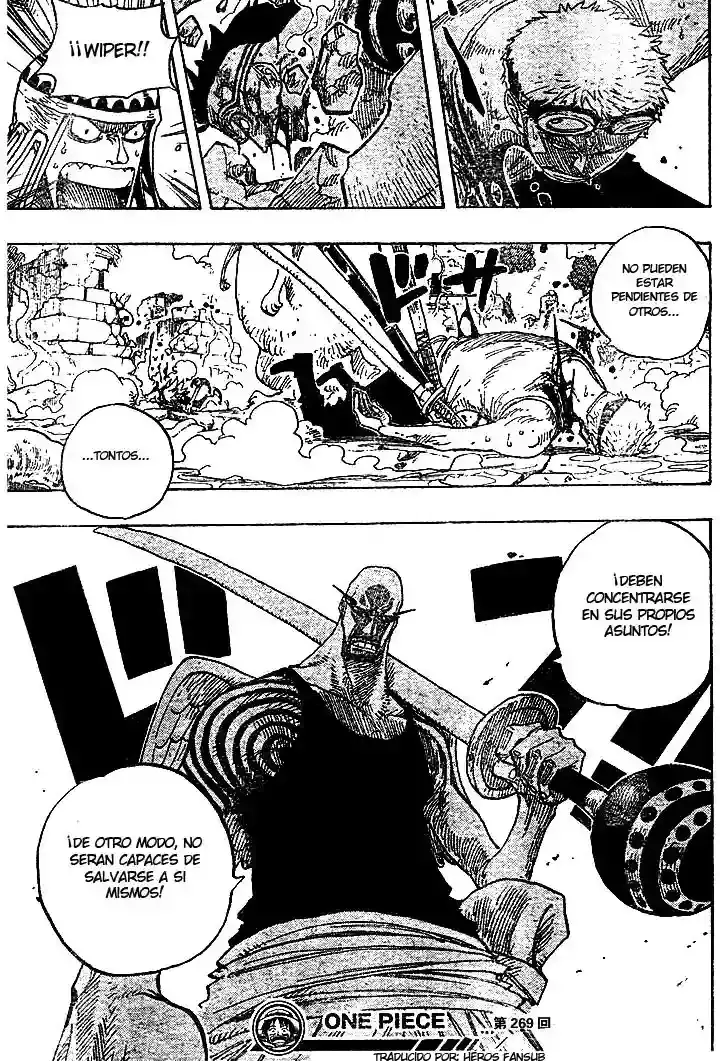 One Piece capítulo 269 página 18