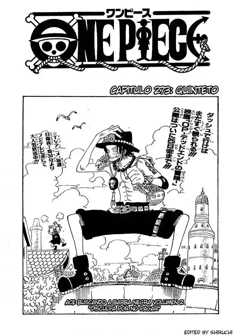 One Piece capítulo 273 página 1