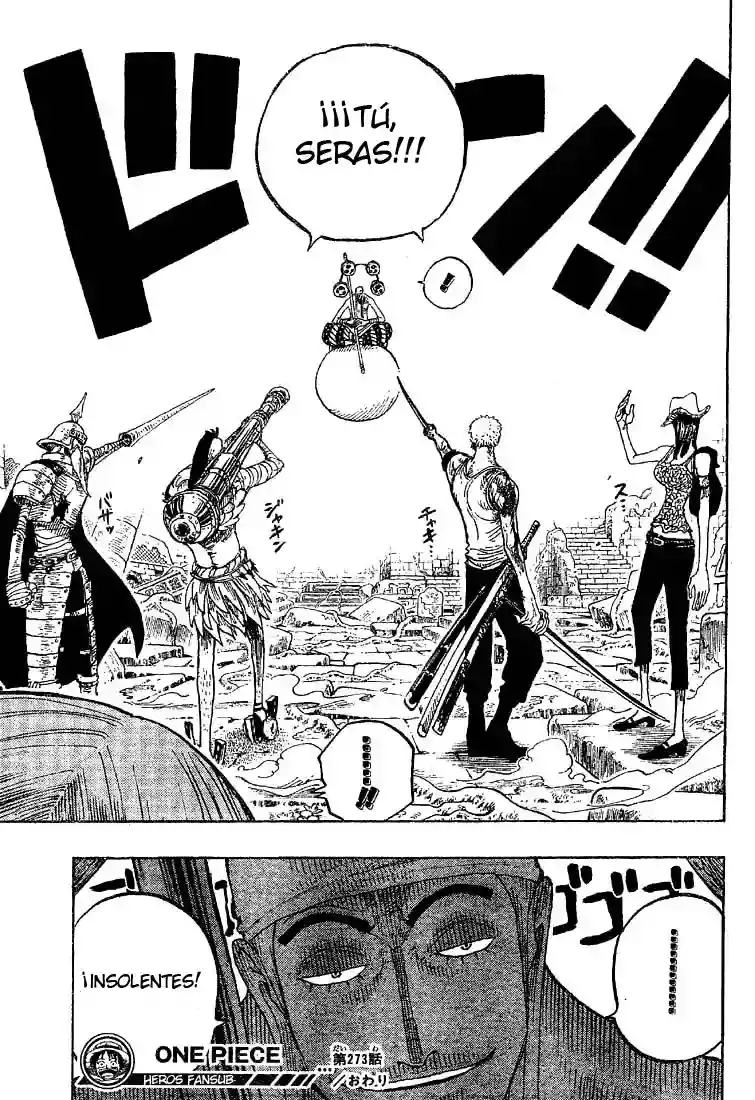 One Piece capítulo 273 página 18