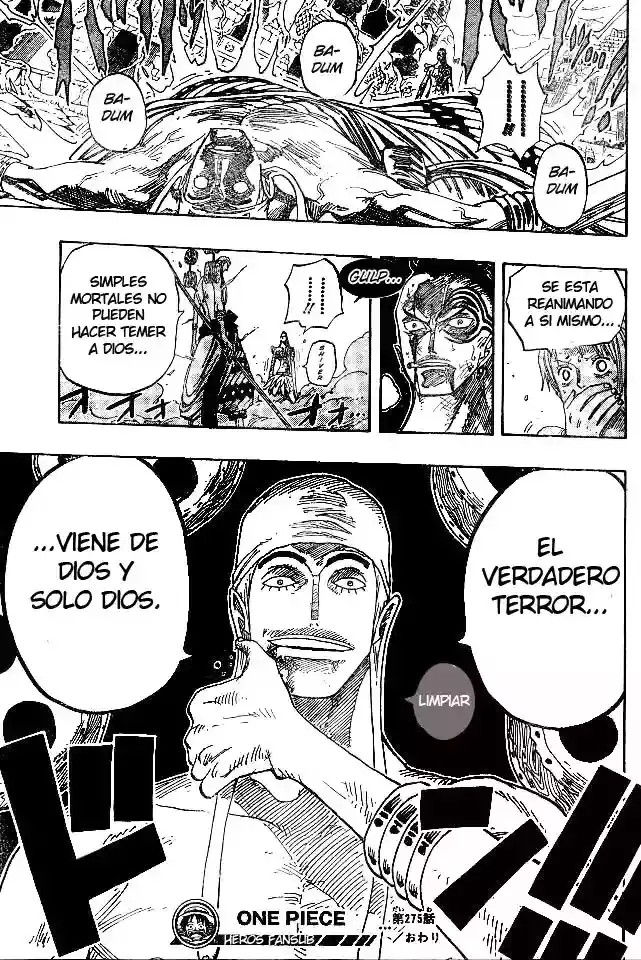One Piece capítulo 275 página 19