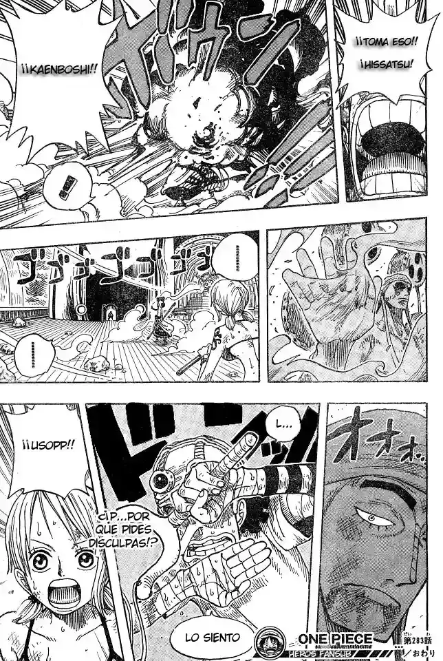 One Piece capítulo 283 página 19