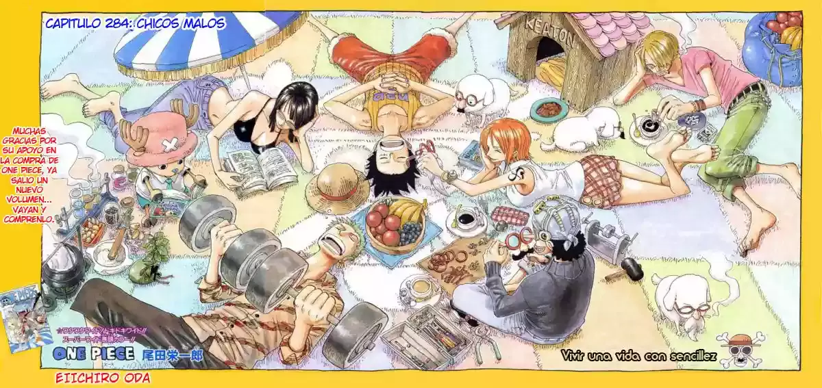 One Piece capítulo 284 página 1