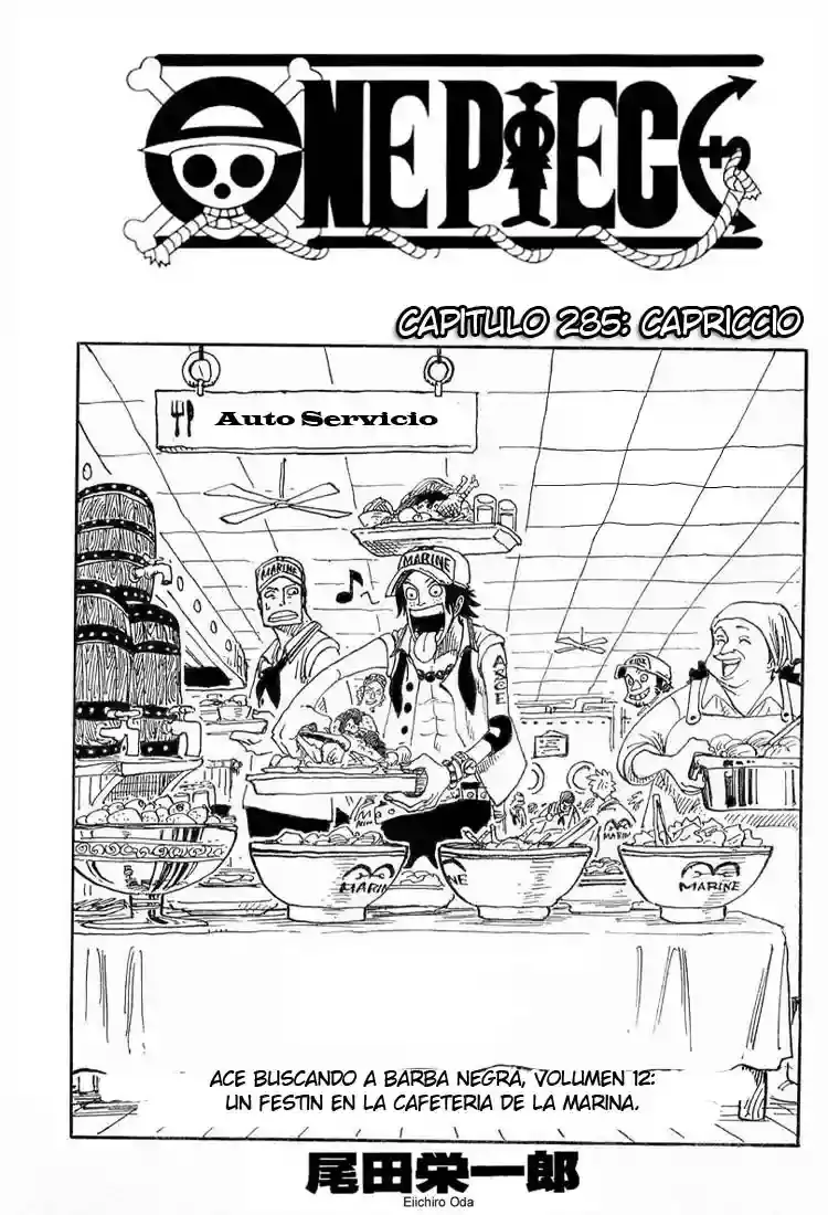 One Piece capítulo 285 página 1
