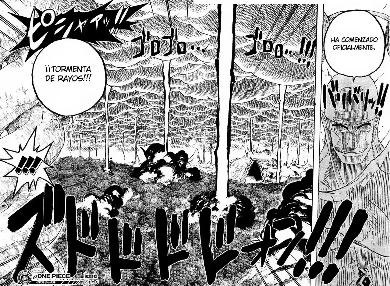 One Piece capítulo 285 página 18
