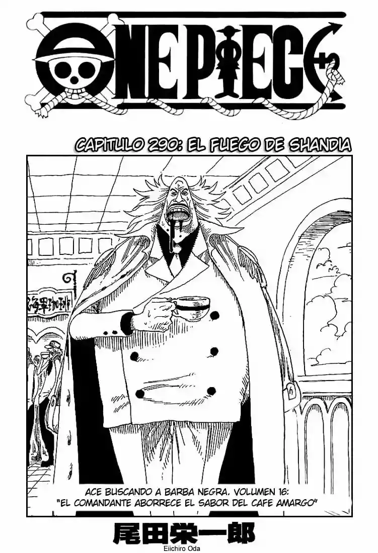 One Piece capítulo 290 página 1