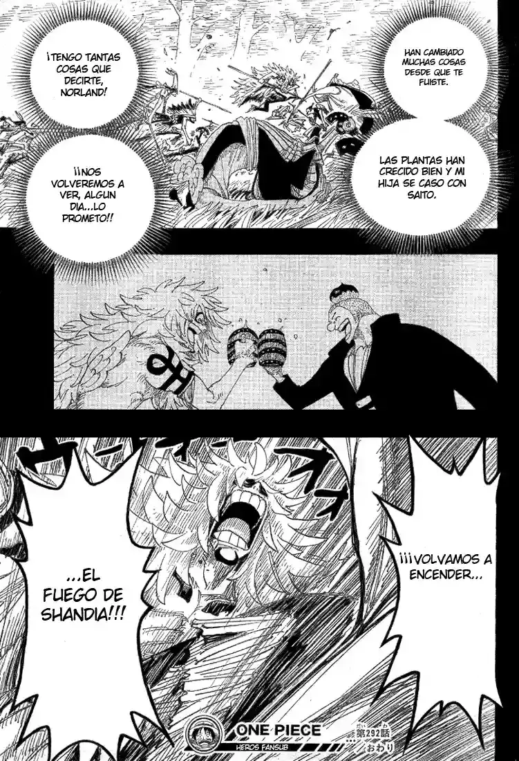 One Piece capítulo 292 página 18