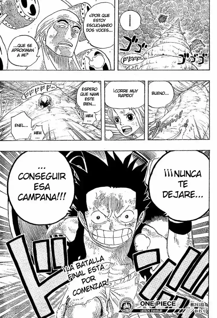 One Piece capítulo 293 página 17